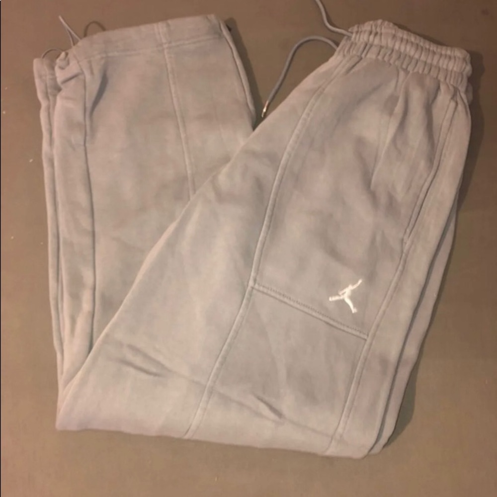 Grey Jordan sweatpants